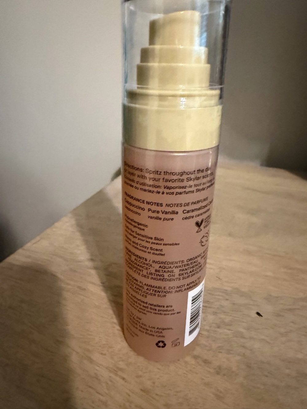 Skylar Hair & Body Mist Vanilla Sky - Picture 4 of 5